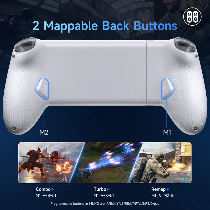 ® M15 Mobile Gaming Controller for Android and Iphone 15 with Hall Effect Sticks and Mechanical Buttons